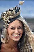29 April 2015; <b>Gabrielle Dunne</b>, from Galway, at the day&#39;s races. Punchestown - 990087