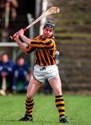 12 April 1998; Niall Moloney of Kilkenny lines up a free during the National Hurling League match between Kilkenny and Laois at Nowlan Park in Kilkenny. Photo by Matt Browne/Sportsfile