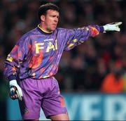 22 April 1998; Alan Kelly of Republic of Ireland during the International Friendly between Republic of Ireland and Argentina at Lansdowne Road in Dublin. Photo by Brendan Moran/Sportsfile