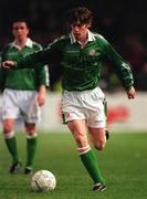 22 April 1998; Rory Delap of Republic of Ireland during the International Friendly between Republic of Ireland and Argentina at Lansdowne Road in Dublin. Photo by Matt Browne/Sportsfile