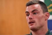 9 November 2017; Jesse Kriel during a South Africa Press Conference at Radisson Blu Hotel in Stillorgan, Dublin. Photo by Brendan Moran/Sportsfile