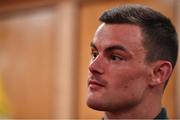 9 November 2017; Jesse Kriel during a South Africa Press Conference at Radisson Blu Hotel in Stillorgan, Dublin. Photo by Brendan Moran/Sportsfile