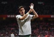 11 November 2017; Stephen Ward of Republic of Ireland following the FIFA 2018 World Cup Qualifier Play-off 1st Leg match between Denmark and Republic of Ireland at Parken Stadium in Copenhagen, Denmark. Photo by Stephen McCarthy/Sportsfile