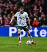 11 November 2017; Stephen Ward of Republic of Ireland during the FIFA 2018 World Cup Qualifier Play-off 1st Leg match between Denmark and Republic of Ireland at Parken Stadium in Copenhagen, Denmark. Photo by Seb Daly/Sportsfile