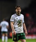 11 November 2017; Harry Arter of Republic of Ireland during the FIFA 2018 World Cup Qualifier Play-off 1st Leg match between Denmark and Republic of Ireland at Parken Stadium in Copenhagen, Denmark. Photo by Seb Daly/Sportsfile
