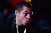 18 November 2017; Boxer Scott Quigg in attendance at the SSE Arena in Belfast. Photo by Ramsey Cardy/Sportsfile