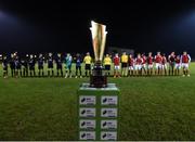 25 November 2017; The trophy prior to the SSE Airtricity National Under 15 League Final match between Athlone Town and St Patrick's Athletic at Lisseywollen in Athlone, Co Westmeath. Photo by Stephen McCarthy/Sportsfile