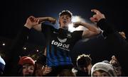 25 November 2017; Dylan Gavin of Athlone Town celebrates following the SSE Airtricity National Under 15 League Final match between Athlone Town and St Patrick's Athletic at Lisseywollen in Athlone, Co Westmeath. Photo by Stephen McCarthy/Sportsfile