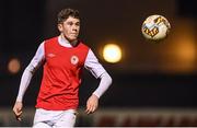 25 November 2017; Zach Delaney of St Patrick's Athletic during the SSE Airtricity National Under 15 League Final match between Athlone Town and St Patrick's Athletic at Lisseywollen in Athlone, Co Westmeath. Photo by Stephen McCarthy/Sportsfile