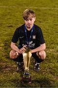 25 November 2017; Travis Courtney of Athlone Town following the SSE Airtricity National Under 15 League Final match between Athlone Town and St Patrick's Athletic at Lisseywollen in Athlone, Co Westmeath. Photo by Stephen McCarthy/Sportsfile