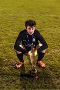 25 November 2017; Oisin O'Farrell of Athlone Town following the SSE Airtricity National Under 15 League Final match between Athlone Town and St Patrick's Athletic at Lisseywollen in Athlone, Co Westmeath. Photo by Stephen McCarthy/Sportsfile