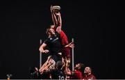 2 December 2017; Bradley Davies of Ospreys in action against Billy Holland of Munster during the Guinness PRO14 Round 10 match between Munster and Ospreys at Irish Independent Park in Cork. Photo by Stephen McCarthy/Sportsfile