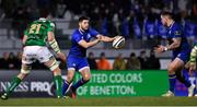 2 December 2017; Ross Byrne, left, and Andrew Porter of Leinster during the Guinness PRO14 Round 10 match between Benetton and Leinster at the Stadio Comunale di Monigo in Treviso, Italy. Photo by Ramsey Cardy/Sportsfile