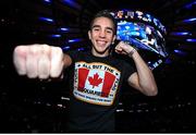 6 December 2017; Michael Conlan poses for a portrait in Madison Square Garden, New York, USA. Photo by Mikey Williams / Top Rank / Sportsfile