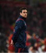 9 December 2017; Munster head coach Johann van Graan prior to the European Rugby Champions Cup Pool 4 Round 3 match between Munster and Leicester Tigers at Thomond Park in Limerick. Photo by Diarmuid Greene/Sportsfile