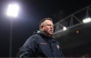 9 December 2017; Leicester Tigers head coach Matt O’Connor prior to the European Rugby Champions Cup Pool 4 Round 3 match between Munster and Leicester Tigers at Thomond Park in Limerick. Photo by Stephen McCarthy/Sportsfile