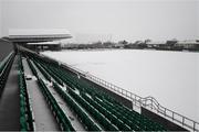 10 December 2017; A general view of McGovern Park following postponement of the AIB GAA Football All-Ireland Senior Club Championship Quarter-Final match between Fulham Irish and Corofin in Ruislip, England. Photo by Stephen McCarthy/Sportsfile