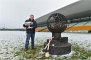 12 December 2017; Wexford manager Davy Fitzgerald at the launch of the Bord na Móna Leinster GAA series at Bord na Móna O'Connor Park, Tullamore, Co Offaly. The Bord na Móna Leinster Series comprises of the Bord na Móna O’Byrne Cup, Bord na Móna Walsh Cup and the Bord na Móna Kehoe Cup. Photo by Matt Browne/Sportsfile