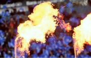 1 January 2018; Fireworks during the Guinness PRO14 Round 12 match between Leinster and Connacht at the RDS Arena in Dublin. Photo by Ramsey Cardy/Sportsfile
