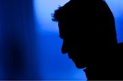 5 January 2018; Head coach Leo Cullen during a Leinster Rugby press conference at the RDS Arena in Dublin. Photo by Ramsey Cardy/Sportsfile