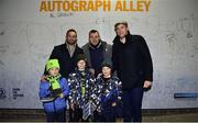 6 January 2018; Leinster fans with players Dave Kearney, Cian Healy and Jamie Heaslip in Autograph Alley ahead of the Guinness PRO14 Round 13 match between Leinster and Ulster at the RDS Arena in Dublin. Photo by David Fitzgerald/Sportsfile