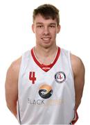 6 January 2018; Eoin Murphy of Black Amber Templeogue. Black Amber Templeogue Squad Portraits at UCC Arena in Cork. Photo by Brendan Moran/Sportsfile