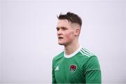 20 January 2018; Sean McLoughlin of Cork City during the pre-season friendly match between Cork City and Finn Harps at the FAI National Training Centre in Abbotstown, Dublin. Photo by Stephen McCarthy/Sportsfile