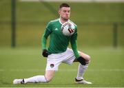 20 January 2018; Steven Beattie of Cork City during the pre-season friendly match between Cork City and Finn Harps at the FAI National Training Centre in Abbotstown, Dublin. Photo by Stephen McCarthy/Sportsfile