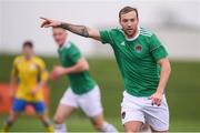 20 January 2018; Karl Sheppard of Cork City during the pre-season friendly match between Cork City and Finn Harps at the FAI National Training Centre in Abbotstown, Dublin. Photo by Stephen McCarthy/Sportsfile