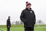 20 January 2018; Finn Harps manager Ollie Horgan during the pre-season friendly match between Cork City and Finn Harps at the FAI National Training Centre in Abbotstown, Dublin. Photo by Stephen McCarthy/Sportsfile