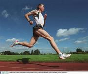 1 August 2003; Cathal Lombard pictured during training at the UCD athletics ground, Dublin. Picture credit; Matt Browne / SPORTSFILE