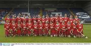 3 August 2003; the Cork team. All Ireland Minor A Camogie Final, Cork v Galway, O'Moore Park, Portlaoise, Co. Laois. Picture credit; Matt Browne / SPORTSFILE *EDI*