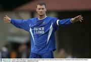 1 August 2003; Willie Byrne of Waterford United during the eircom League Premier Division match between Shamrock Rovers and Waterford United at Richmond Park, Dublin. Photo by David Maher/Sportsfile