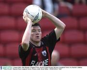 2 August 2003; Alan Murphy of Longford Town during the eircom League Premier Division match between Longford Town and St Patrick's Athletic at Flancare Park, Longford. Photo by David Maher/Sportsfile