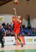 25 January 2018; Rebecca Reddin of Scoil Chríost Rí during the Subway All-Ireland Schools U16A Girls Cup Final match between Crescent Comprehensive, Limerick, and Scoil Chriost Rí, Portlaoise, Laois, at the National Basketball Arena in Tallaght, Dublin. Photo by Brendan Moran/Sportsfile