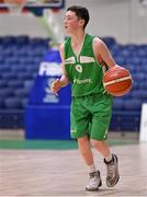 25 January 2018; MVP Christopher Fulton of St Malachy's, who scored 47 points including 15 three pointers, during the Subway All-Ireland Schools U16A Boys Cup Final match between St Mary's CBS The Green Tralee, Kerry, and St Malachy's, Belfast, Antrim, at the National Basketball Arena in Tallaght, Dublin. Photo by Brendan Moran/Sportsfile