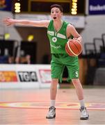 25 January 2018; Christopher Fulton of St Malachy's during the Subway All-Ireland Schools U16A Boys Cup Final match between St Mary's CBS The Green Tralee, Kerry, and St Malachy's, Belfast, Antrim, at the National Basketball Arena in Tallaght, Dublin. Photo by Brendan Moran/Sportsfile