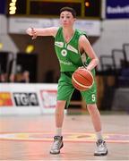 25 January 2018; Christopher Fulton of St Malachy's during the Subway All-Ireland Schools U16A Boys Cup Final match between St Mary's CBS The Green Tralee, Kerry, and St Malachy's, Belfast, Antrim, at the National Basketball Arena in Tallaght, Dublin. Photo by Brendan Moran/Sportsfile