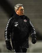 26 January 2018; Bohemians manager Keith Long prior to the preseason friendly match between Bohemians and Finn Harps at Dalymount Park in Dublin. Photo by David Fitzgerald/Sportsfile