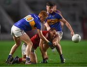 27 January 2018; Brian O'Driscoll of Cork in action against Josh Keane, left, and Michael Quinlivan of Tipperary during the Allianz Football League Division 2 Round 1 match between Cork and Tipperary at Páirc Uí Chaoimh in Cork. Photo by Stephen McCarthy/Sportsfile