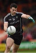 28 January 2018; Pat Hughes of Sligo in action during the Allianz Football League Division 3 Round 1 match between Armagh and Sligo at Athletic Grounds in Armagh. Photo by Philip Fitzpatrick/Sportsfile