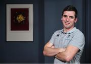 5 February 2018; Ireland U20's head coach Noel McNamara poses for a portrait following an Ireland Rugby Under 20 Press Conference at the Sandymount Hotel in Dublin. Photo by David Fitzgerald/Sportsfile