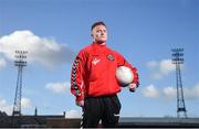 6 February 2018; Jamie Hamilton of Bohemians in attendance at the Bohemian FC / St Kevin's Boys partnership launch at Dalymount Park in Dublin. Photo by David Fitzgerald/Sportsfile