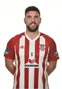 8 February 2018; Gavin Peers of Derry City. Derry City Squad Portraits at the Brandywell Stadium in Derry. Photo by Oliver McVeigh/Sportsfile