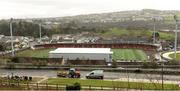 8 February 2018; A general view of the refurbished Brandywell Stadium ahead of the start of the 2018 SSE Airtricity League season. Photo by Oliver McVeigh/Sportsfile