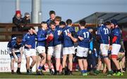 14 February 2018; Midlands players celebrate at the final whistle following their side's victory in the Shane Horgan Cup 4th Round match between North Midlands and Midlands at Ashbourne RFC in Ashbourne, Co Meath. Photo by David Fitzgerald/Sportsfile