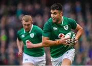 10 February 2018; Conor Murray of Ireland during the Six Nations Rugby Championship match between Ireland and Italy at the Aviva Stadium in Dublin. Photo by Brendan Moran/Sportsfile