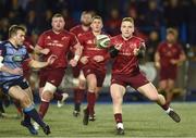 17 February 2018; Rory Scannell of Munster during the Guinness PRO14 Round 15 match between Cardiff Blues and Munster at Cardiff Arms Park in Cardiff. Photo by Ben Evans/Sportsfile