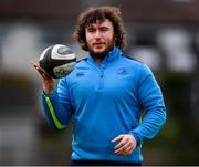 19 February 2018; Adam Coyle during a Leinster Rugby training session at Leinster Rugby Headquarters in UCD, Dublin. Photo by Stephen McCarthy/Sportsfile