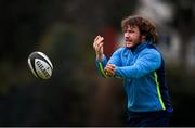 19 February 2018; Adam Coyle during a Leinster Rugby training session at Leinster Rugby Headquarters in UCD, Dublin. Photo by Stephen McCarthy/Sportsfile